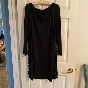 Tunic/dress, snap sides, Chalet brand. XL